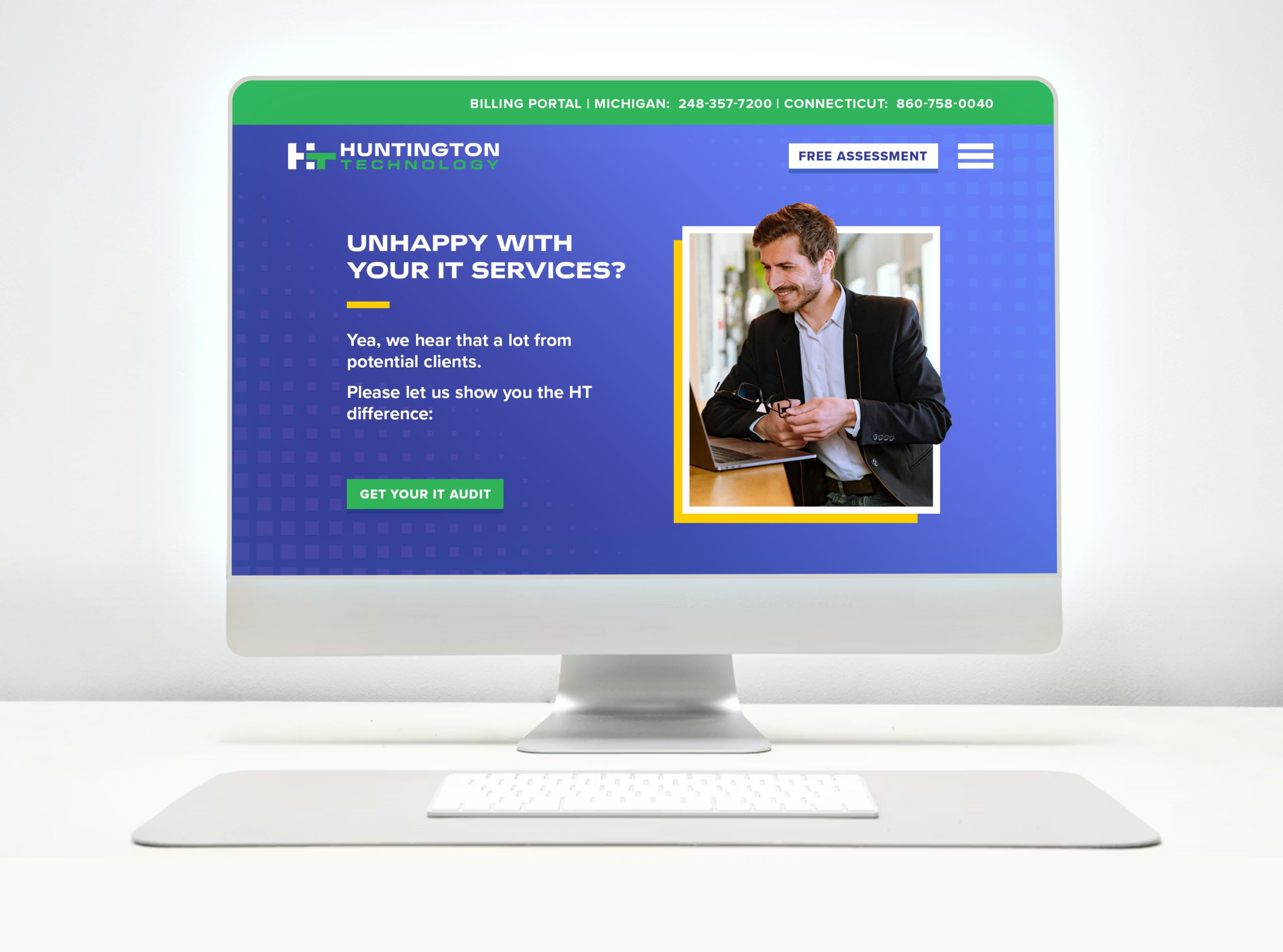 home page